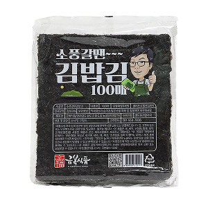 완도 금복식품 소풍갈땐 김밥김 100매