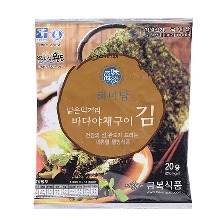 완도 금복식품 바다야채 구이김 6매